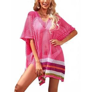 NEW HIDDENBRAND knitted swim pullover in pink